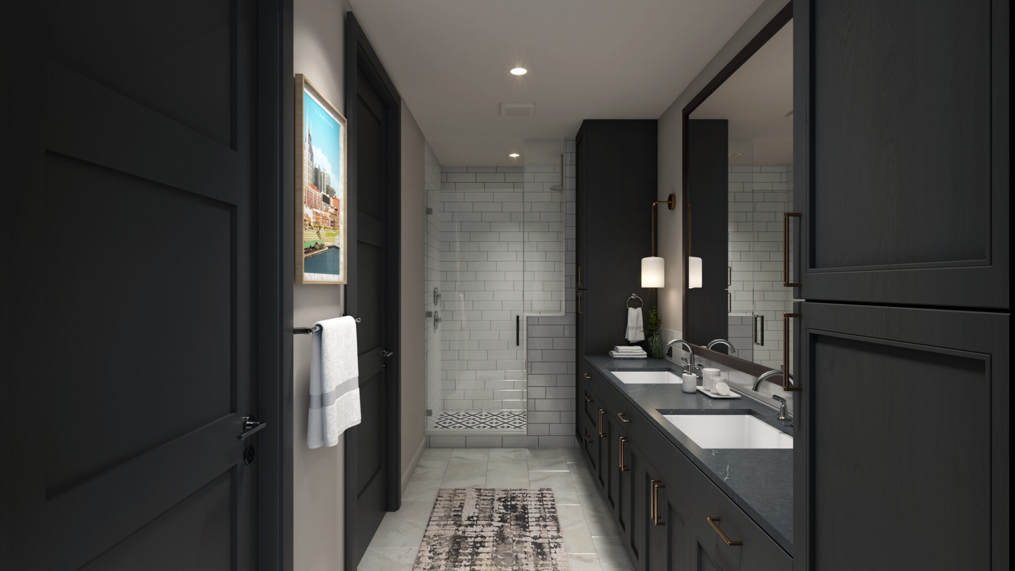 Discover spacious two bedroom residences at The Everett, where living areas flow into gourmet kitchens with custom home finishes. Indulge in spa-grade bathrooms for a serene sanctuary, this is urban living redefined.